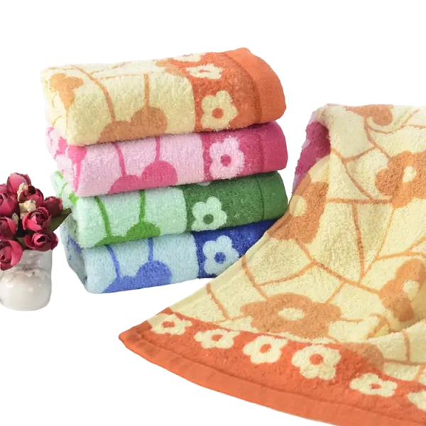 Ffabrig Brethyn Terry Argraffedig